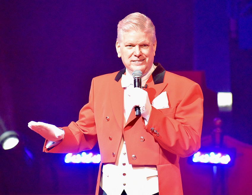 Ringmaster Mike Naughton teamed up with Heidi Herriott to host Saturday night's show.