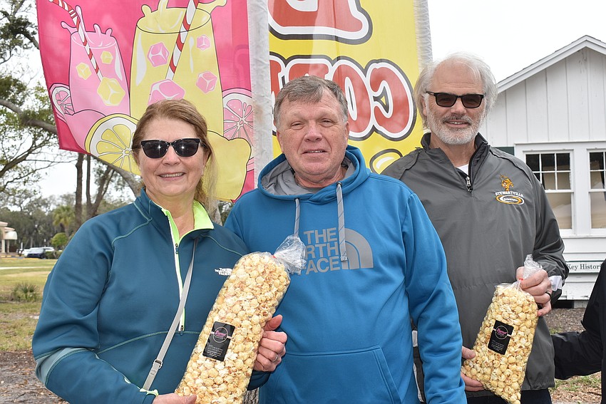 Sherry and Dave Thompson with Tony Tuseth