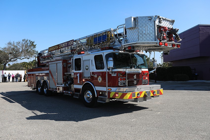 The audience had to wait outside for a time until it was all clear to head back in.