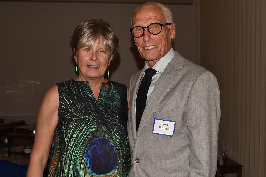 Nancy and David Freund