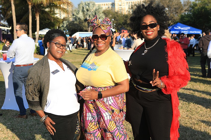 Melanie Lavender, Shantel Norman and Jerica King