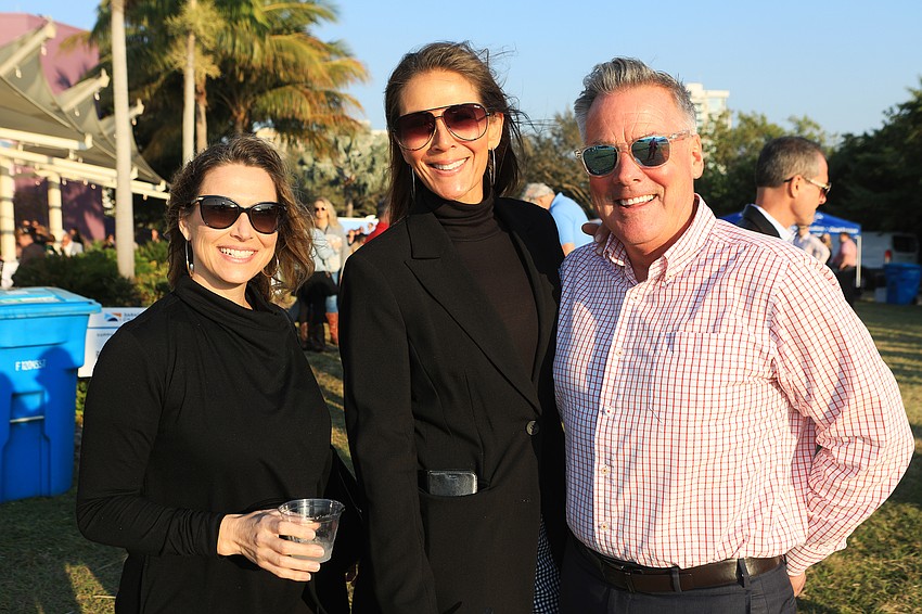 Allison Kummery with Kris and Jim Kraft