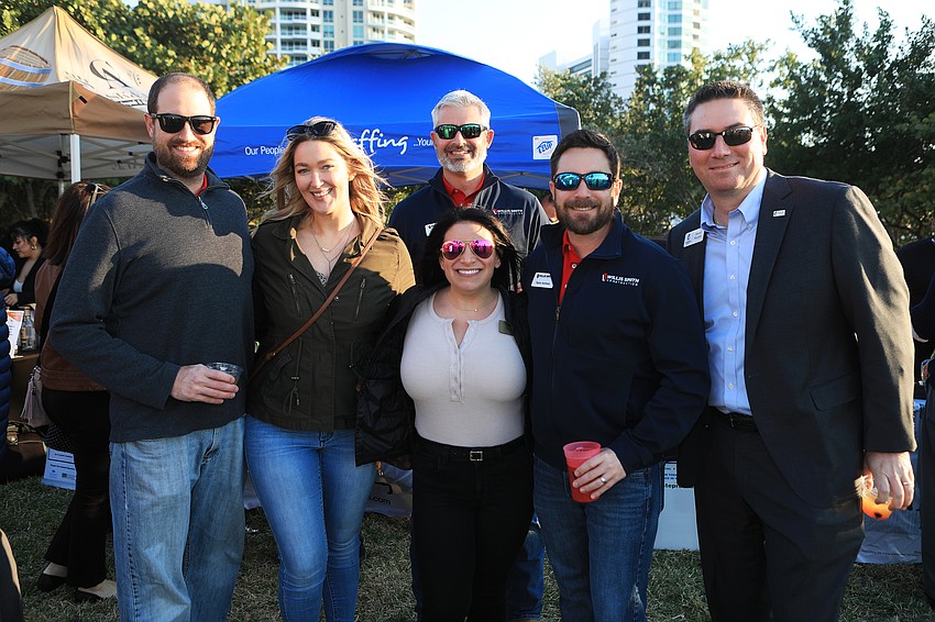 Rich Scherzer, Caitlin Chadek, Brett Raymaker, Dennis Murphy, Lauren Tominelli and Dennis Murphy