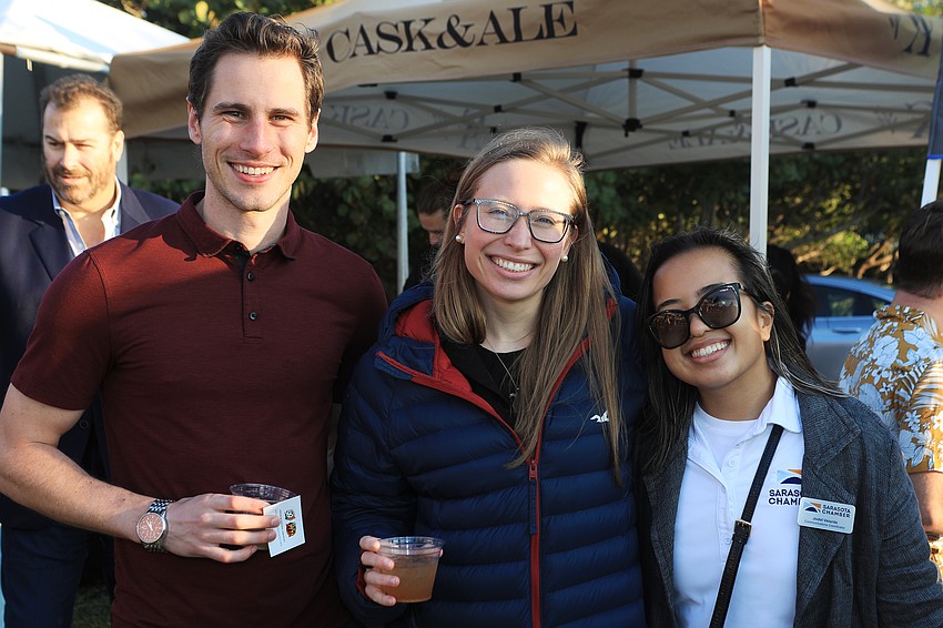 Rob Barry, Kristina Vorndran and Jodel Velarde