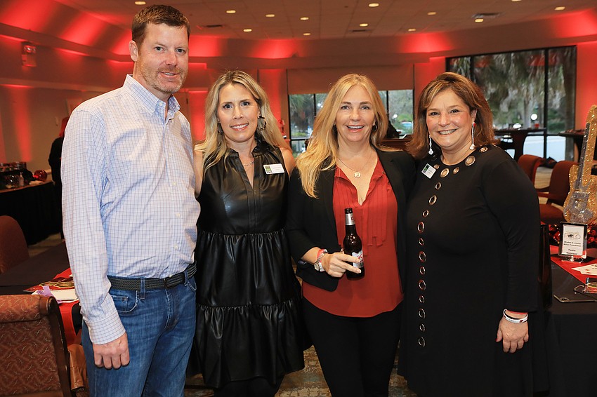 Richard and Angela Carlson with Jill Maciag and Laurel Corriveau