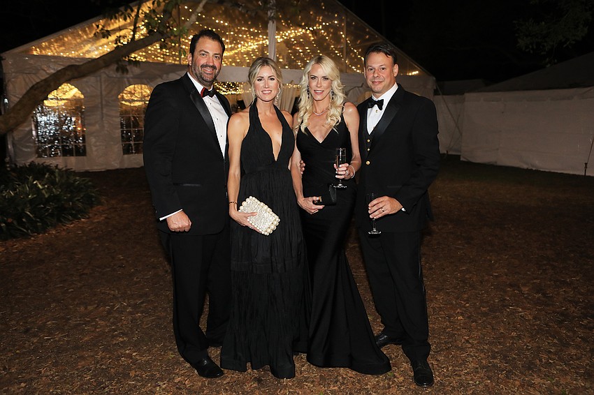 Nick and Sara Ferguson with Kait and Cash Shelton