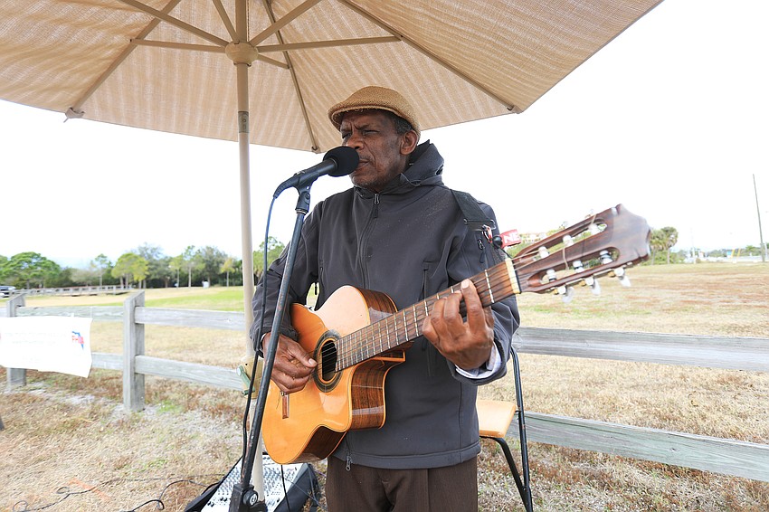 Michelet Innocent sings away.