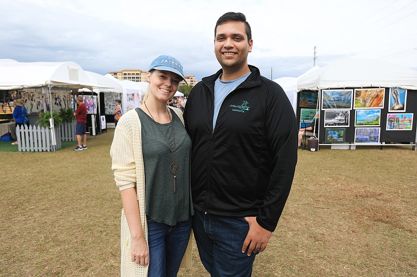 Jessica Benitez and Bryan Gaj