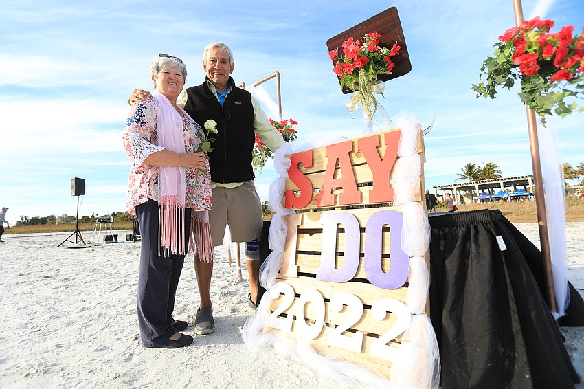 Diane and Jim Wallace celebrate 22 years of marriage.