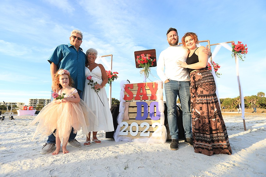 David and Jean Merriman celebrate 46 years of marriage. Mike and Morgan Merriman celebrate 10 years of marriage with their daughter Nolan.