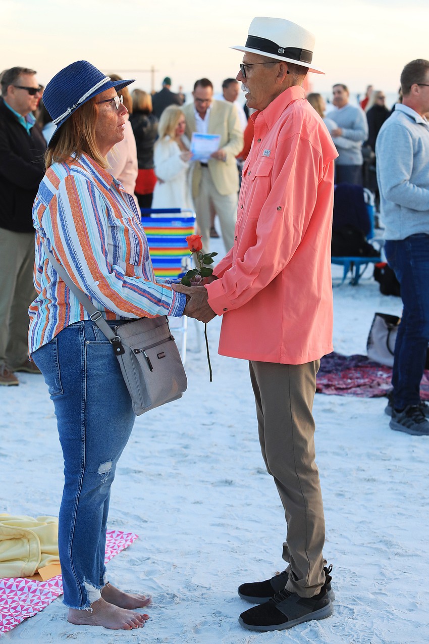 Tracy and Marc Weiter celebrate 32 years of marriage.