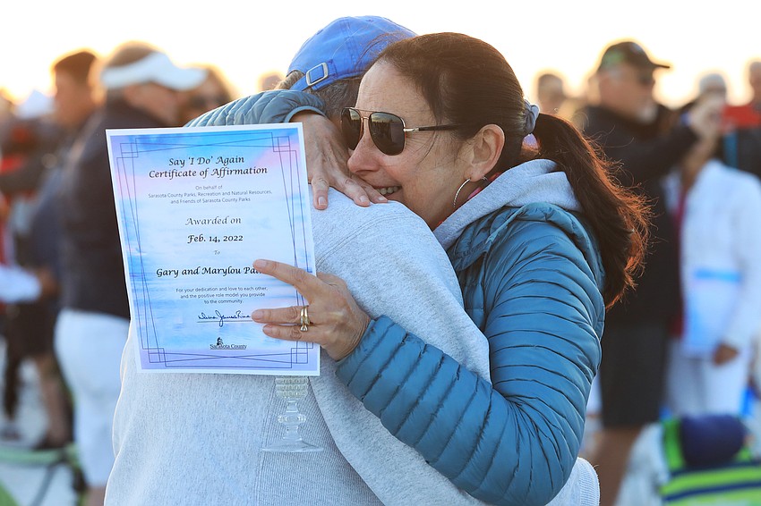 Gary and Marylou Palumbo celebrate nearly 50 years of marriage.