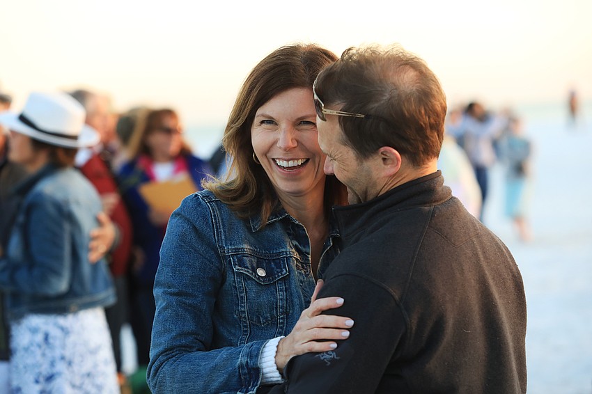 Cynthia Molloy and Dave Freund celebrate 15 years of marriage.