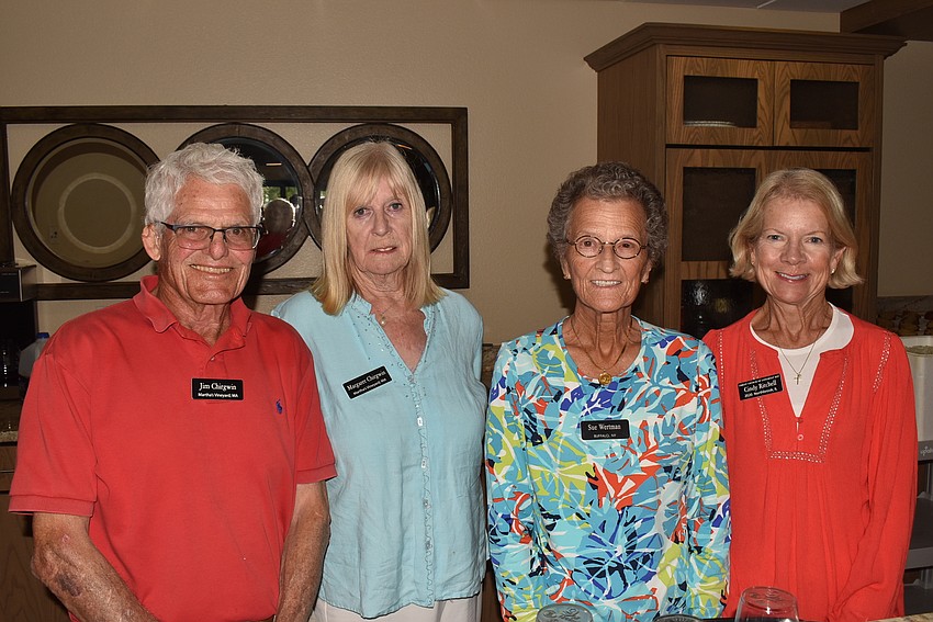 Jim Chirgwin, Margaret Chirgwin, Sue Wertman and Cindy Ritchell