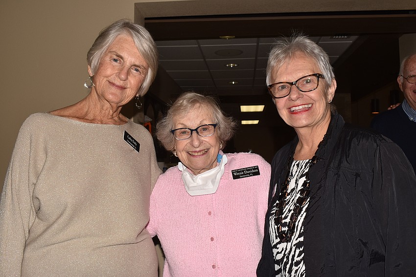 Cathy Daily, Weezie Davidson and Holly Fink