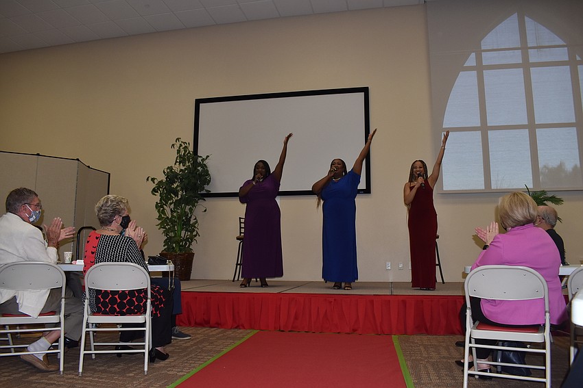 Syreeta Banks, Ariel Blue and Delores McKenzie