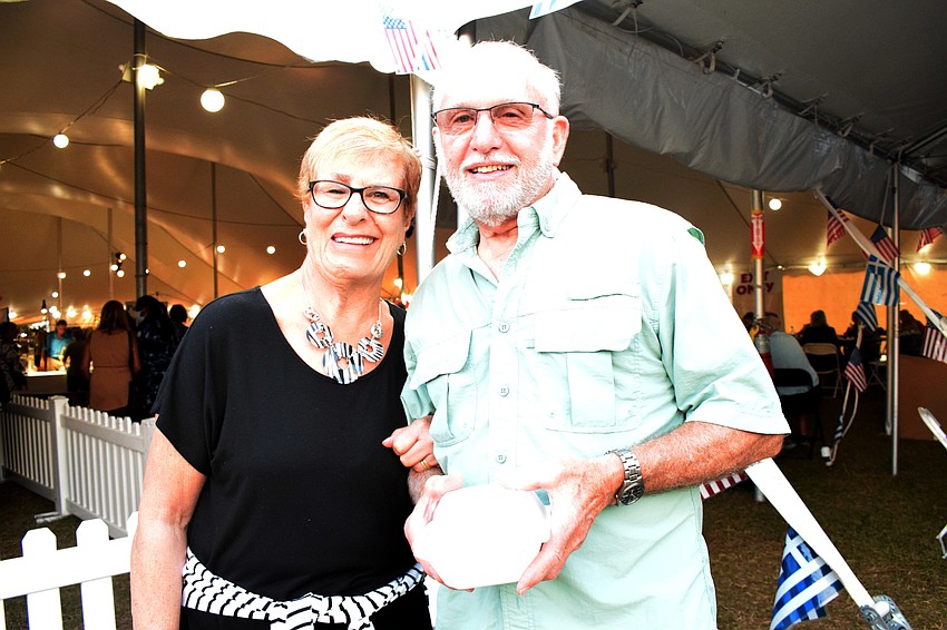 Sarasota's Tamara Martin and Neal Martin recommend the gyros and pastries like baklava.