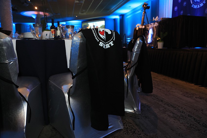 Around 100 people attended the dinner.