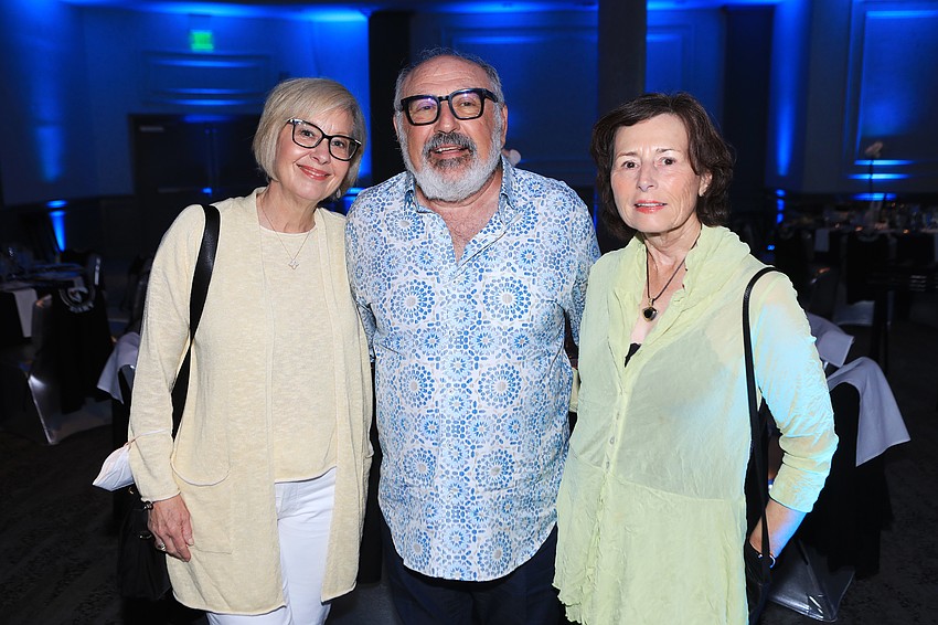 Terri and Ron Greenbaum with Erica Wheatley