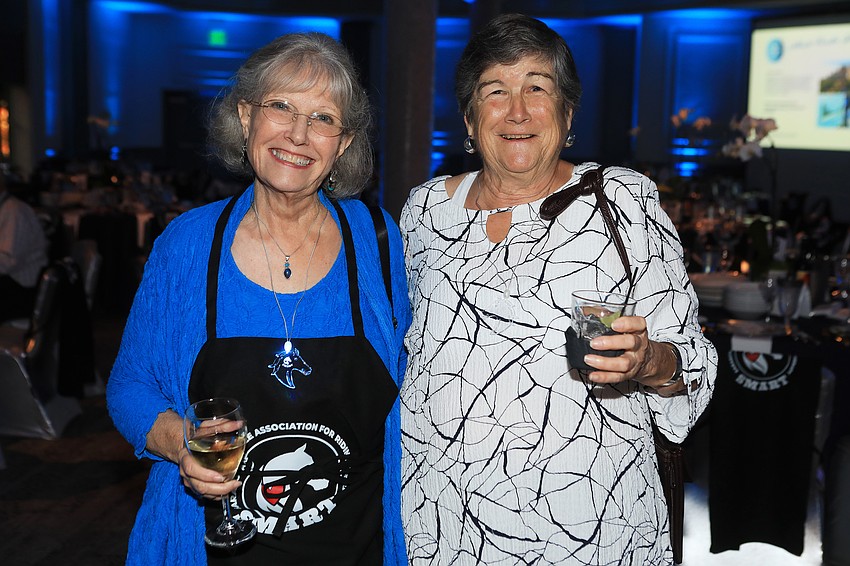 Susan Russell and board president Melissa Spillenkothen