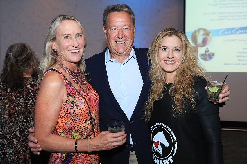 Nancy and Jim Trivisonno with Amanda Lopez