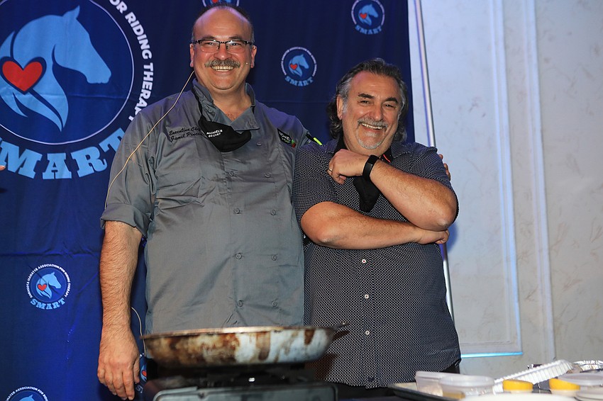 Chef Jamil Pineda and Phil Mancini of Michael's on East