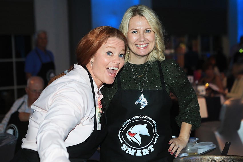 Mandy Franklin and Annie Klingel