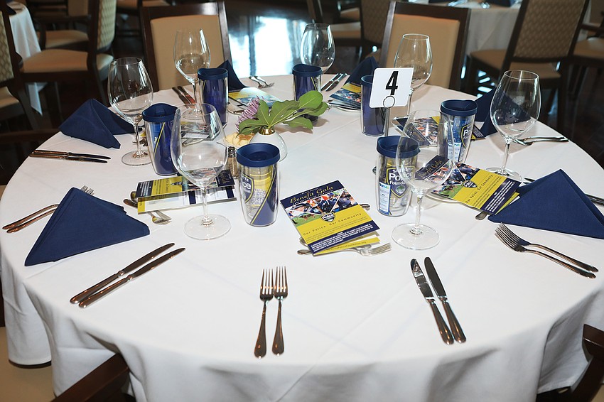 More than 140 people attended the dinner.