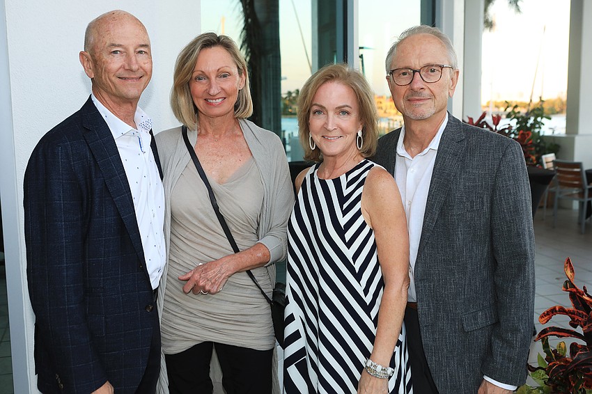 Richard Rostant, Kathy Stout-Labauve, Patricia and Peter Gebauer