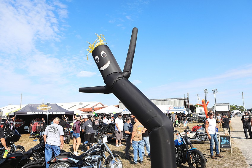 Hundreds of people attended the festival.