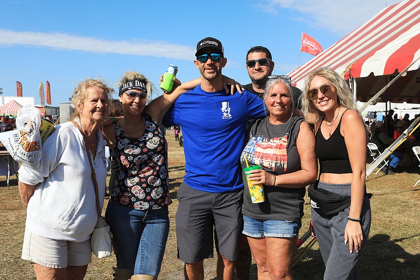 Donna Schwab, Susie Smith, Wesley Jester, Jerrad Jester, Vicky Mack and Kacy Granneman