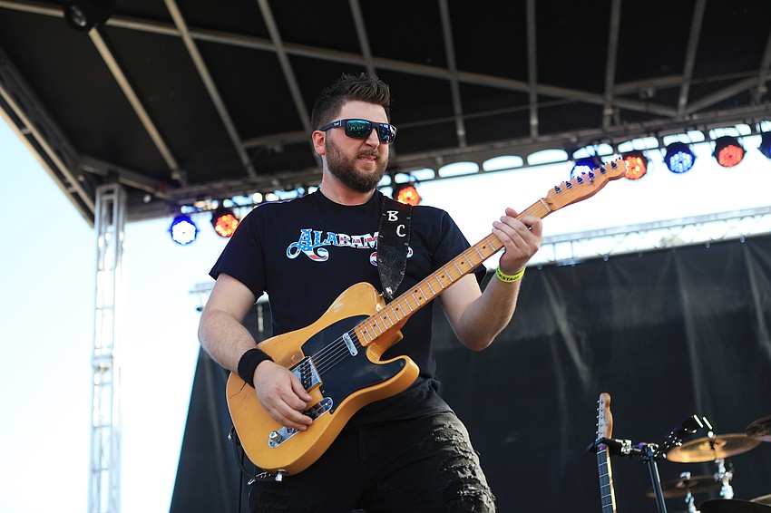 The Tobacco Rd band keeps the audience rocking.