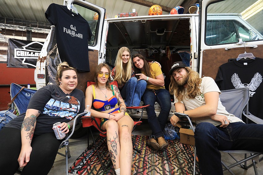 Brittany Cook, Stephanie Olson, Olivia William, Ivan Yarber and Seth Williams