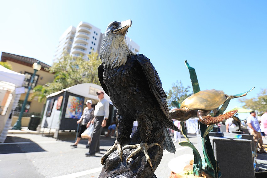 John Townsend created striking animal sculptures.