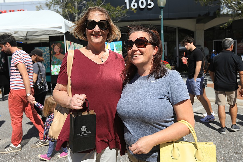 Sue Schiesser and Heather Pitras