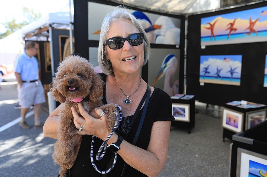 Gail Fitz and Gracie