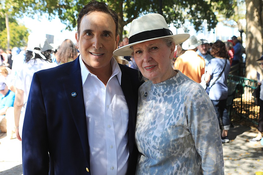 AJC West Coast Florida Director Brian Lipton and Anne Virag