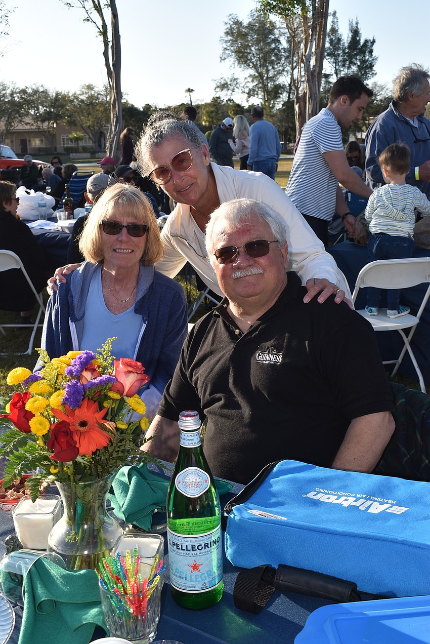 Reue Shannon, Penny Briggs and Shaun Shannon