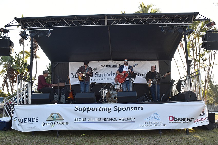 Kettle of Fish got the crowd dancing during the show.