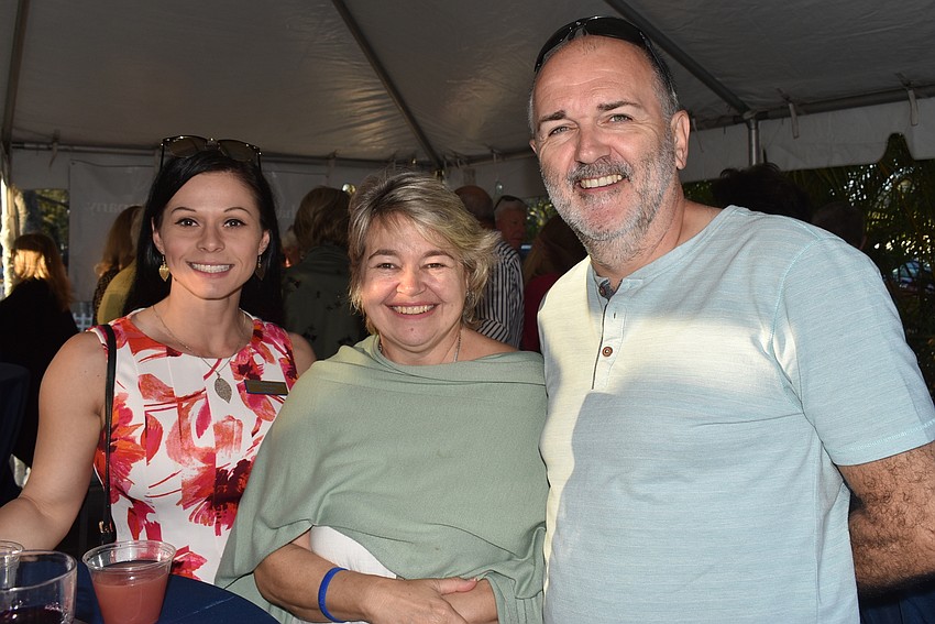 Jana Snaselova, Christine Green and Stewart Green