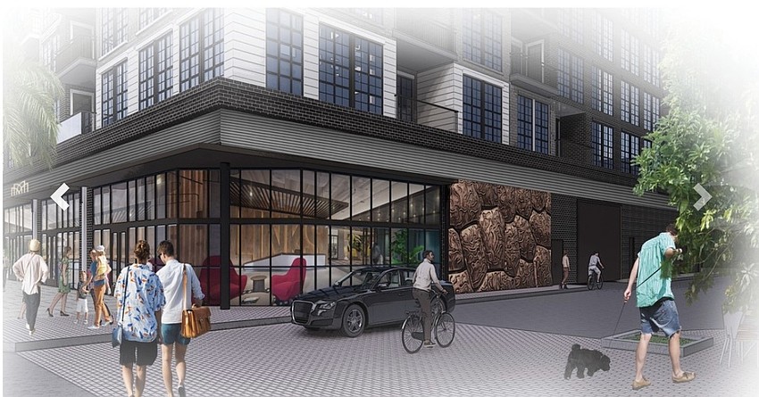 The retail component of Main Plaza includes plans for 1,200 parking spaces.