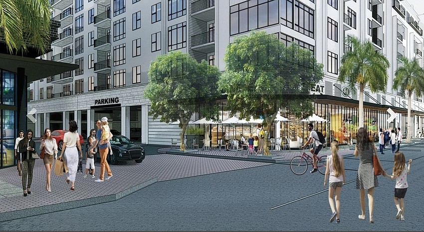 Plans for One Main include two 10-story towers with 418 luxury apartments.