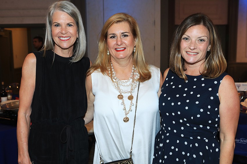 Sally Schule, Kelly Abercrombie and Taylor Mock