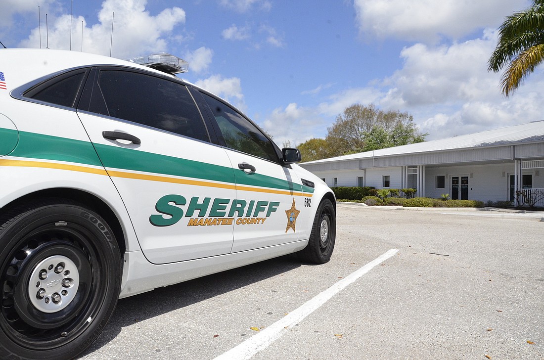 An unidentified woman was killed early Thursday morning after she walked into the path of a patrol car, according to a Manatee County Sheriff&#39;s Office report.