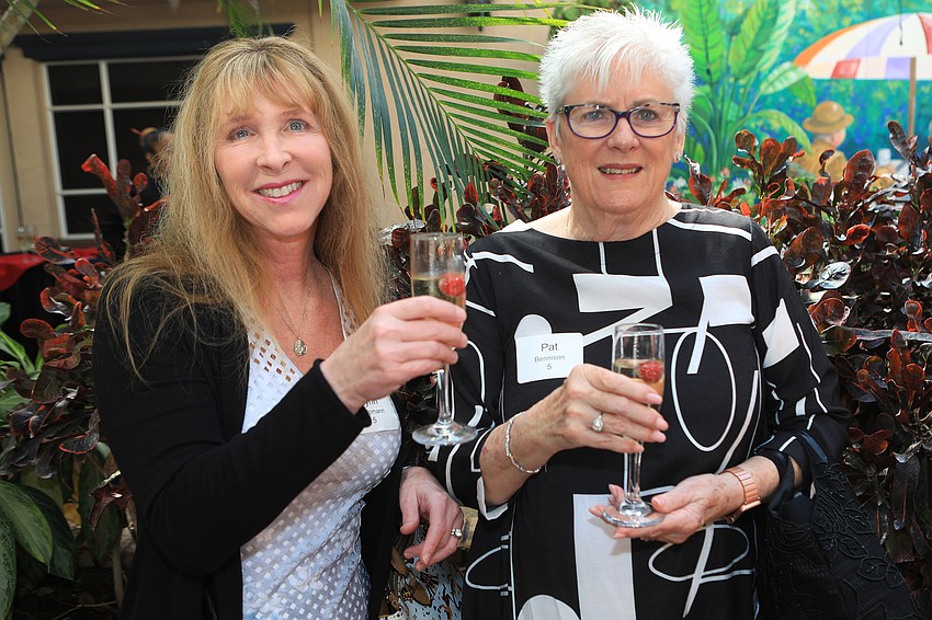 Lynn Wolpmann and Pan Bennison