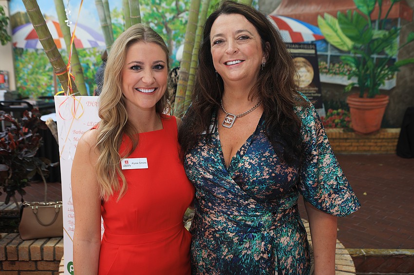 Alyssa Simons and Lisa Budslick