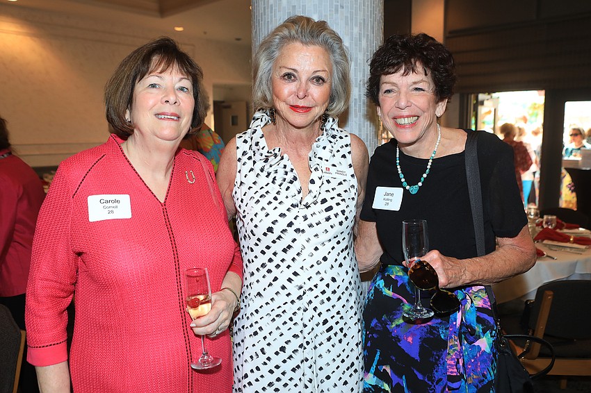 Carole Cornell, Sandy Pringle and Jane Kolling
