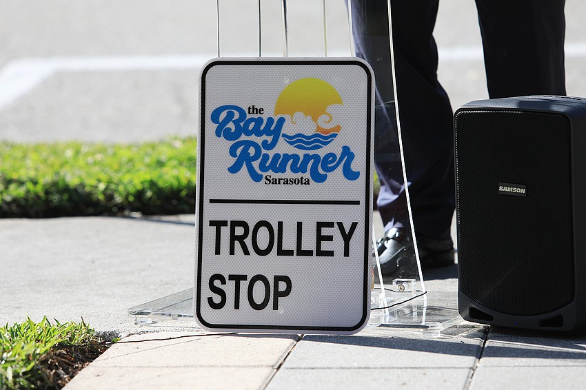 The trolley service will have around 12 stops in the beginning.