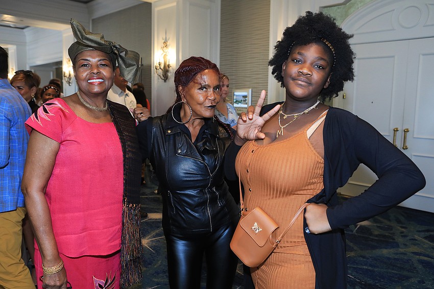 Sherry Suggs, Brenda Watty and Samirriah Goodman