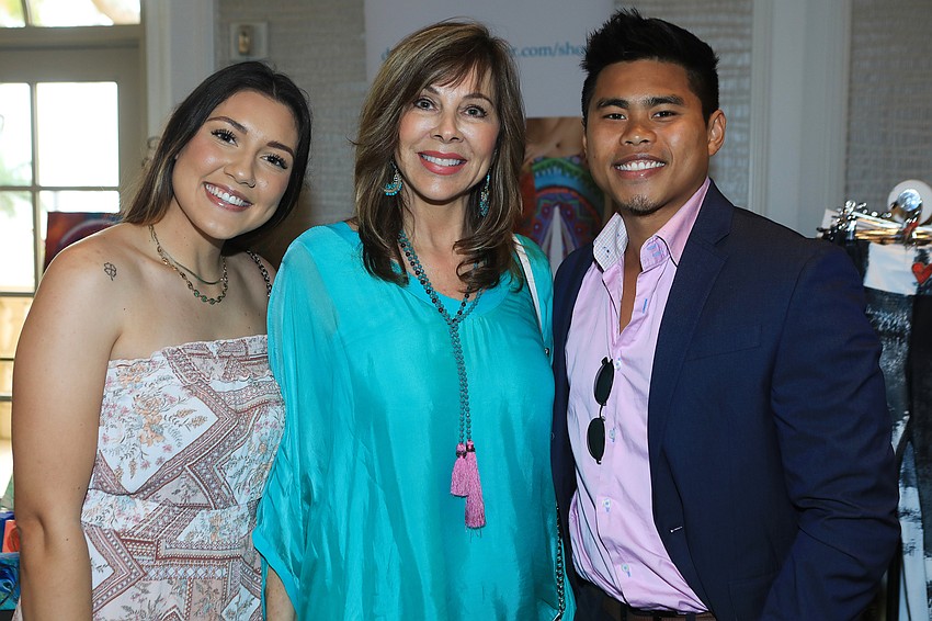 Emily Baeza, Debbie Danheisser and Fritz Bowers